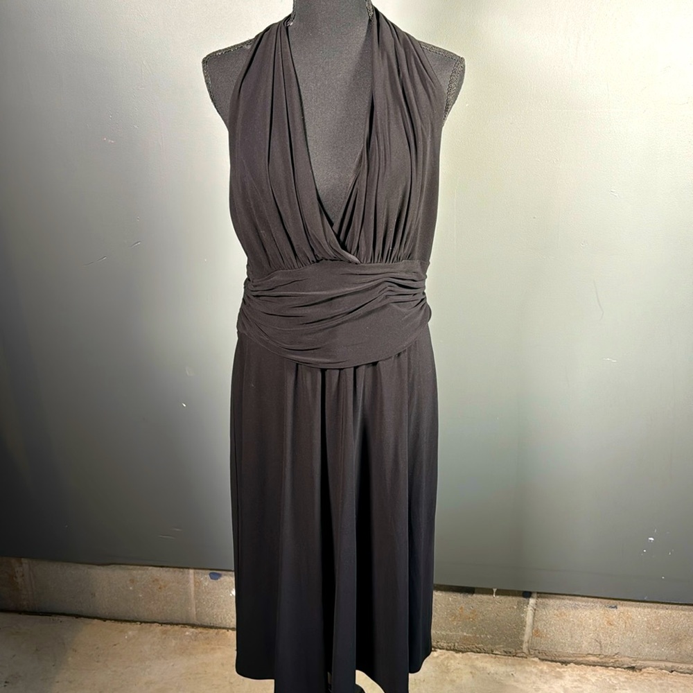 Black cocktail dress